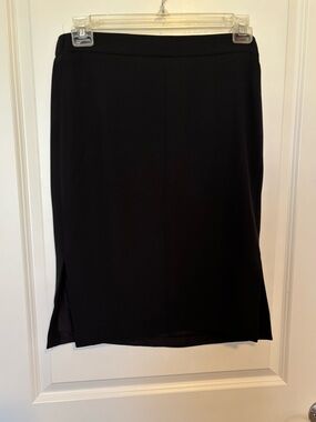 J Crew Black Career Skirt